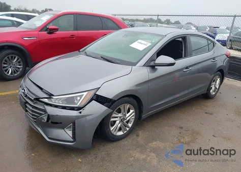 2019 Hyundai Elantra Sel из США, поврежденный, VIN 5NPD84LF8KH412352